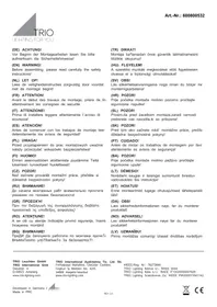 Notice Trio Lighting NACHO 600800532 Lampe