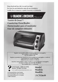 BLACK &amp; DECKER CTO649 - Horno