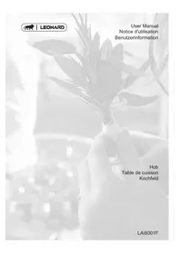 Notice Leonard LAI8001F Cuisinière