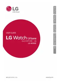 Notice LG WATCH URBANE 2 Smartwatch