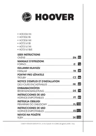 Notice HOOVER HOT3161WIE Forno