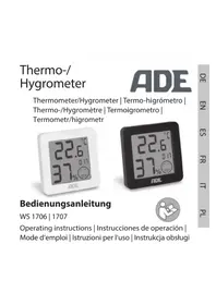 Notice ADE WS 1706 équipements de mesure