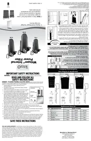 Notice TETRA WHISPER 2040I Filtre à eau