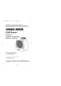 Notice BLACK & DECKER BDHF200 Calefacción