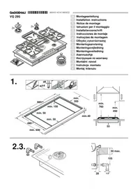 Notice GAGGENAU VG295114F κουζίνα
