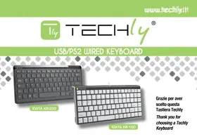 Notice Techly IDATA KB100BK Clavier