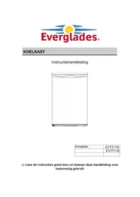 Notice Everglades EVTT119 Koelkast