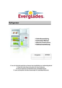 Notice Everglades EVTD301 Koelkast