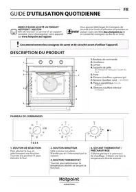 Notice HOTPOINT FA4 834 H IX HA Four
