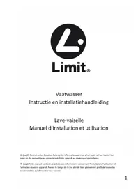 Limit LIVW13W48V - Lave-vaisselle