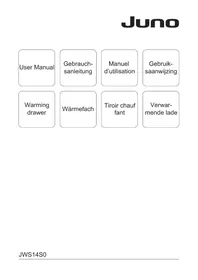 Notice JUNO JWS14S0 Verwarmde lades en kasten