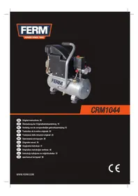Notice Ferm CRM1044 Compresseur