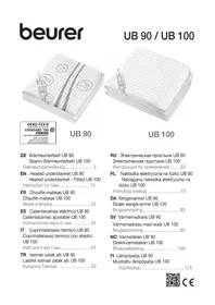 Notice BEURER UB 90 ısıtmalı battaniye