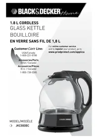 BLACK &amp; DECKER JKC660BC - Bouilloire