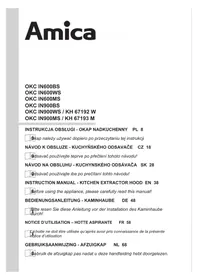 Notice AMICA KH 67193 M Okap kuchenny