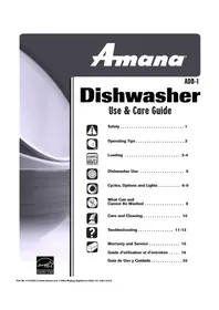 AMANA ADB1200AWW - Lavavajillas