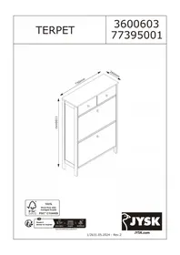 Notice JYSK TERPET Armoire