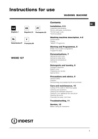 INDESIT WIXXE 127 (EU) - Máquina de lavar