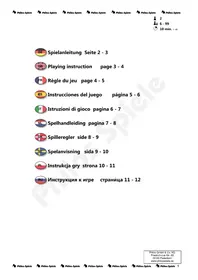 Notice Philos BACKGAMMON KOS MEDIUM Jeu de société