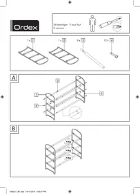 Notice Ordex IAN 100523 Meuble de rangement