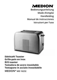 Notice MEDION MD 16232 Grille pain