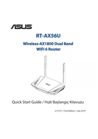 Notice ASUS RTAX56U Juhtmevaba ruuter