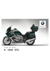 Notice BMW K 1600 GTL (2018) Motorcycle
