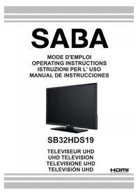 SABA SB32HDS19 - Téléviseur