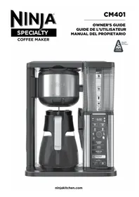 Notice NINJA CM401 Machine à café