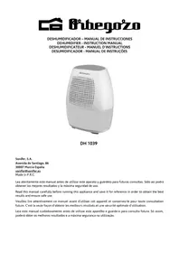 Orbegozo DH 1039 - Dehumidifier