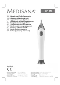 Notice MEDISANA MP 810 Set manicure et pedicure