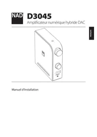 Notice NAD D3045 Recepteur