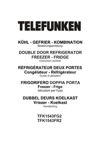 Notice TELEFUNKEN TFK1543FG2 Congélateur