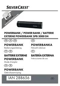 Notice SILVERCREST SPB 3000 D4 Cargador de batería