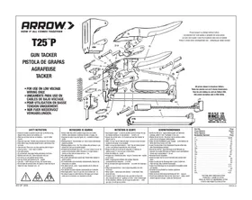 Notice Syscom T25 Agrafeuse