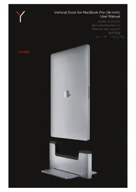 Notice Brydge VERTICAL DOCK MACBOOK PRO Station d'acceuil