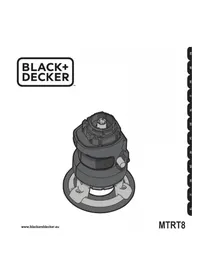 Notice BLACK & DECKER MTRT8 Enrutador