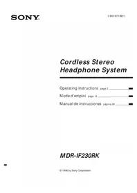 MDRIF230RK SONY