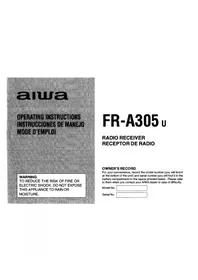AIWA FRA305 - Horloge