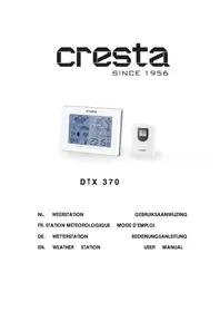 Notice Cresta DSX100 Station Météo
