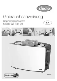 Notice Studio GTTDS03 Grille pain