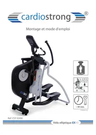 Notice Cardiostrong EX90 Vélo elliptique