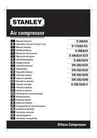 Notice STANLEY D 200824 Kompressors