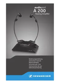 Notice SENNHEISER A 200 SET