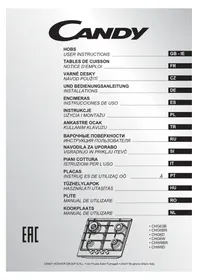 Notice CANDY PCP2S5CHG6BRX Gömme fırın