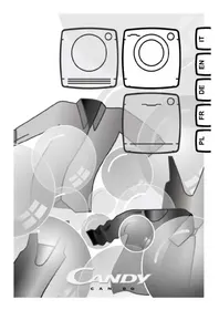 Notice CANDY GVW 485TC01S Suszarka do ubrań