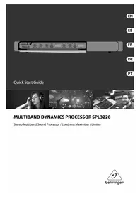 BEHRINGER Eurocom SPL3220 - Machine à effet