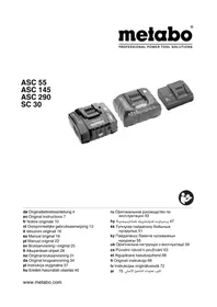 Notice METABO S 18 LTX 115 Bruska