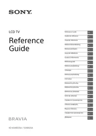 Notice SONY BRAVIA KD55X8505A Projektor