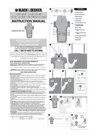 Notice BLACK & DECKER BDL110S Pointeur laser